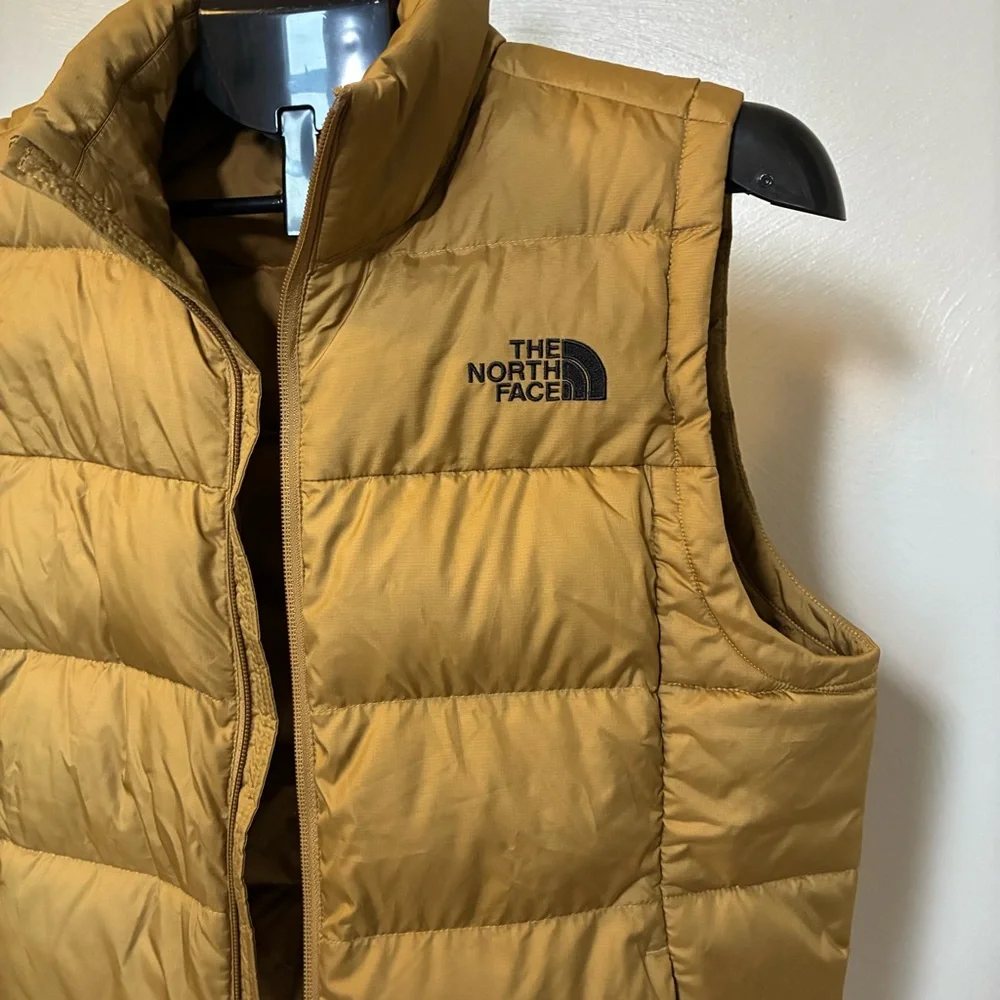 The North Face Gold/Bronze Down Puffer Vest
